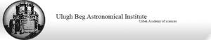 Ulugh Beg Astronomical Institute, UzAS Logo