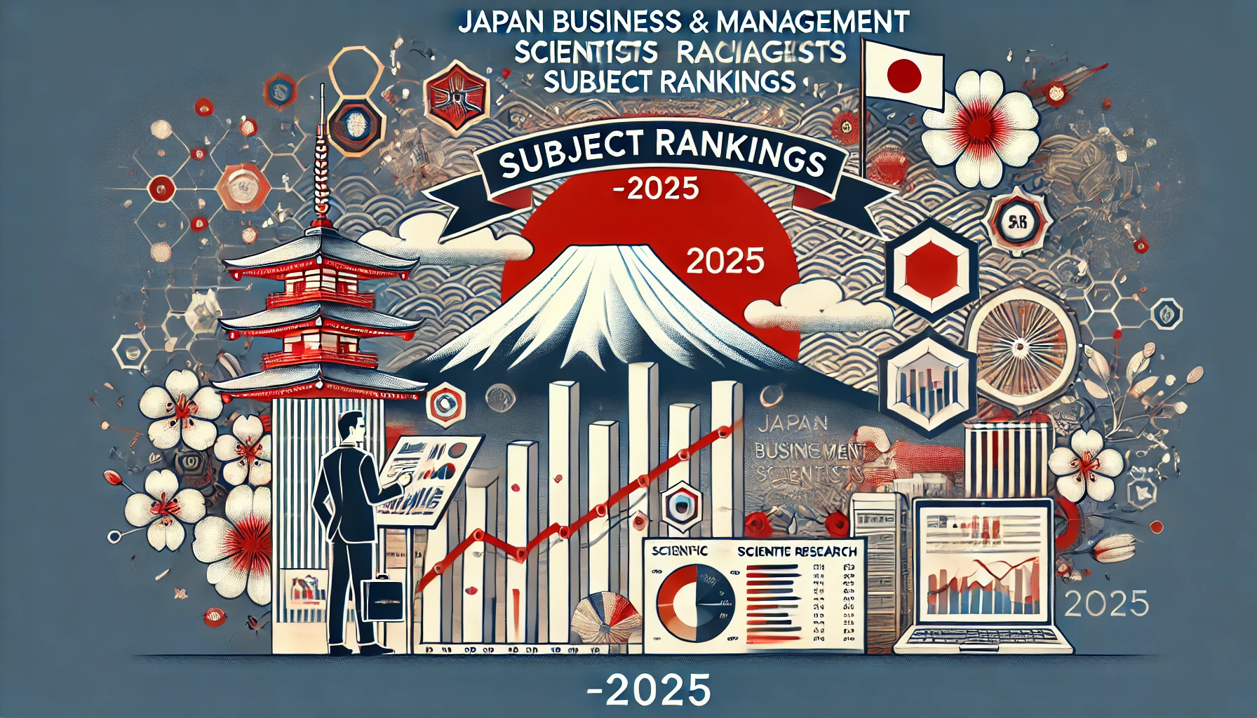 日本のビジネス・マネジメント分野における最高の大学と最も影響力のある科学者ランキング