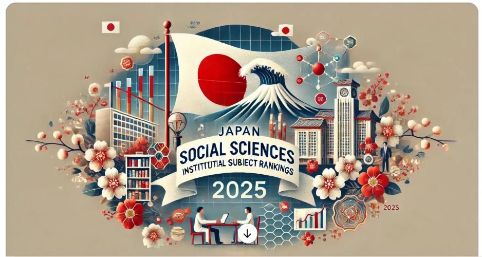 日本の社会科学分野における最高の大学と最も影響力のある科学者ランキング