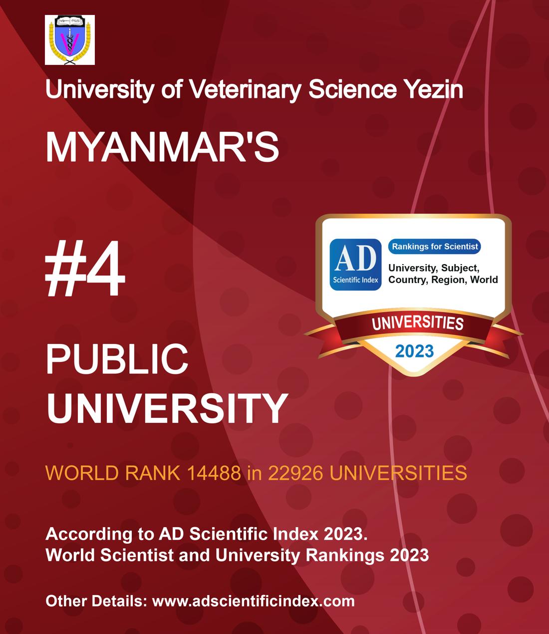 University of Veterinary Science Yezin