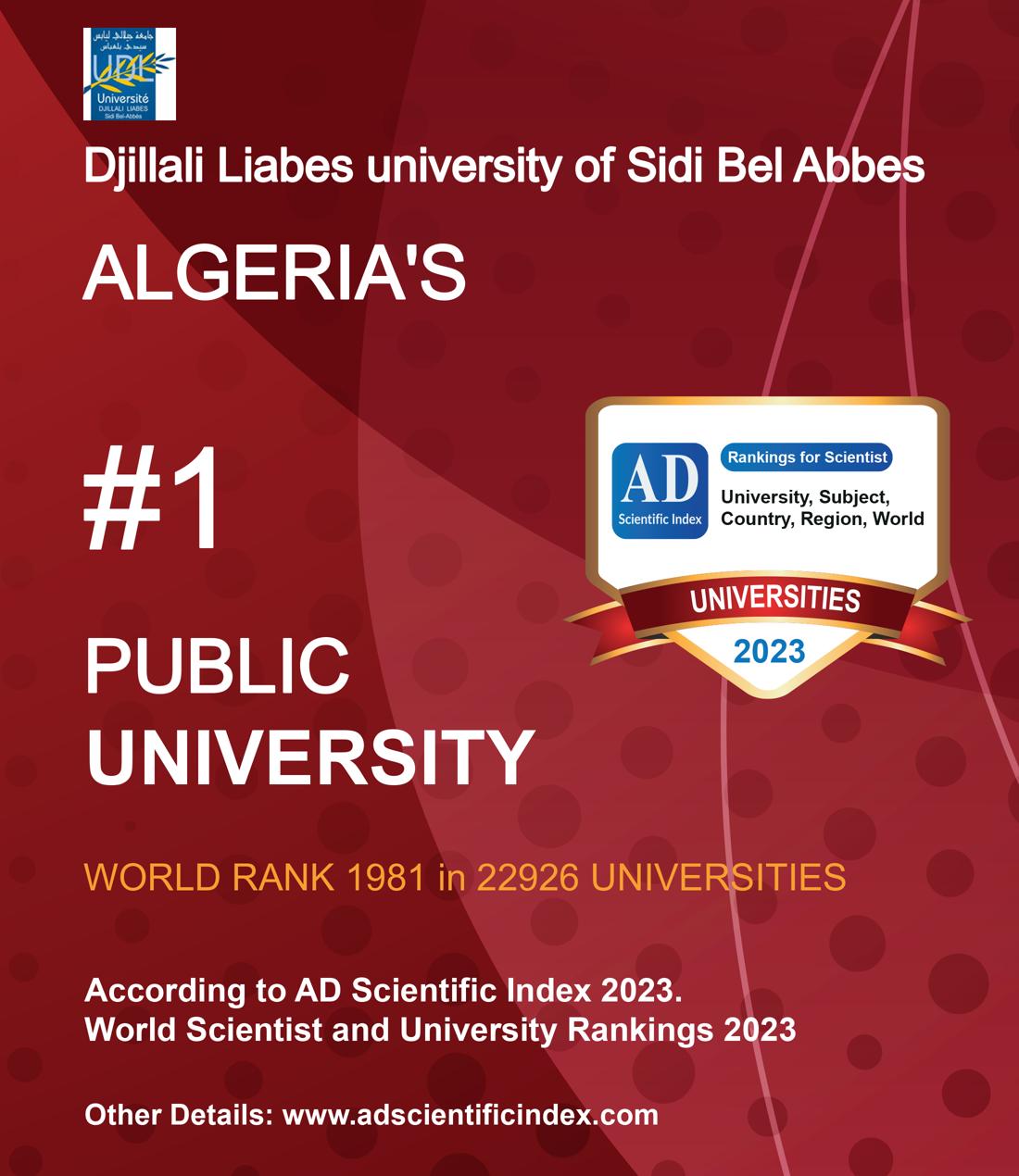 Djillali Liabes university of Sidi Bel Abbes