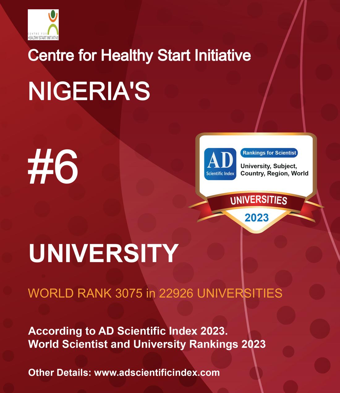 Centre for Healthy Start Initiative